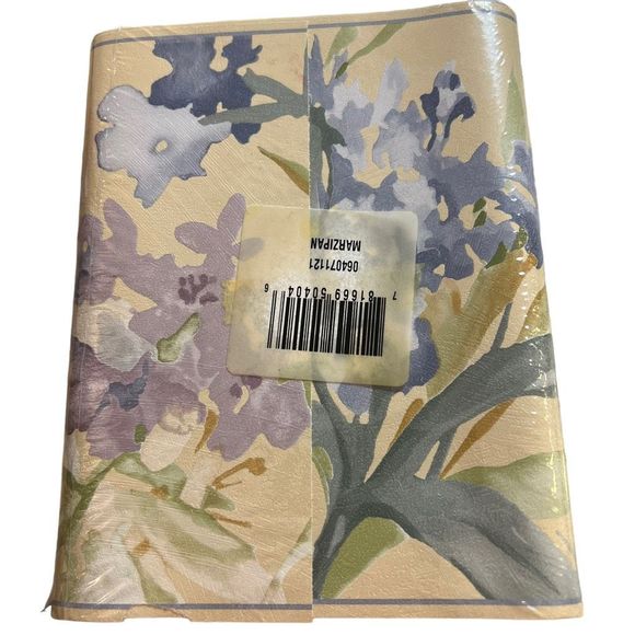 Marzipan Coordinating Border Pre-Pasted Floral Pattern Lot 3 NEW Packs 1 Partial - Picture 4 of 7